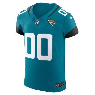 Men's Jacksonville Jaguars Nike Teal Vapor F.U.S.E. Elite Custom Jersey 01
