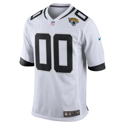 Men's Jacksonville Jaguars Nike White Custom Game Jersey 01