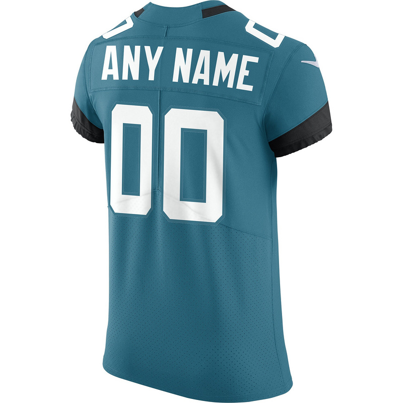 Men's Jacksonville Jaguars Nike Teal Vapor Untouchable Elite Custom Jersey