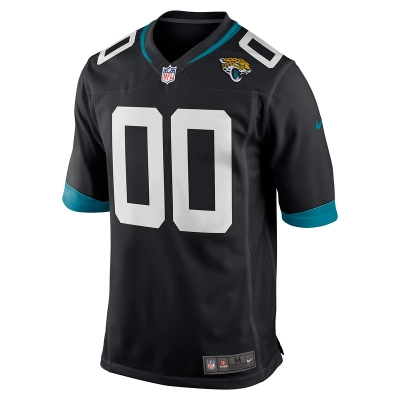 Men's Jacksonville Jaguars Nike Black Custom Game Jersey 01