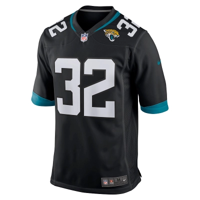 Men's Jacksonville Jaguars Maurice Jones-Drew Nike Black Game Retired Player Jersey 01