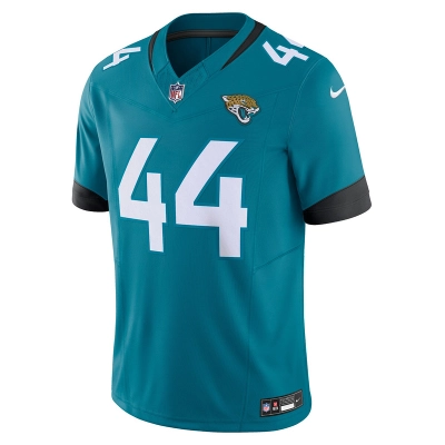 Men's Jacksonville Jaguars Travon Walker Nike Teal Vapor F.U.S.E. Limited Jersey 01