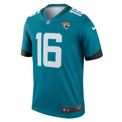 Men's Jacksonville Jaguars Trevor Lawrence Nike Teal Legend Jersey 01