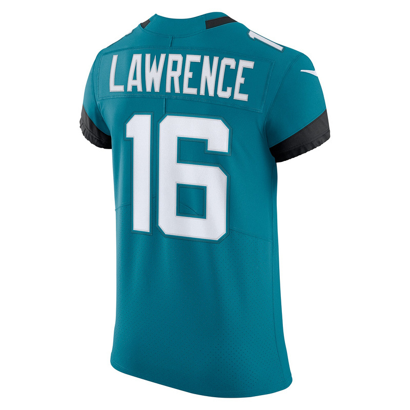 Men's Jacksonville Jaguars Trevor Lawrence Nike Teal Vapor Elite Jersey