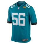 Men's Jacksonville Jaguars Yasir Abdullah Nike Teal Team Game Jersey