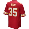 Men's Kansas City Chiefs Christian Okoye Nike Red Game Retired Player Jersey