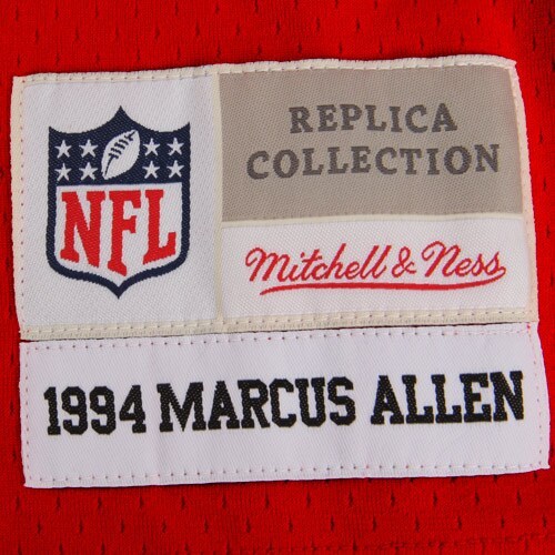 Men's Chiefs Marcus Allen Mitchell & Ness Red 1994 Retired Player Legacy Replica Jersey