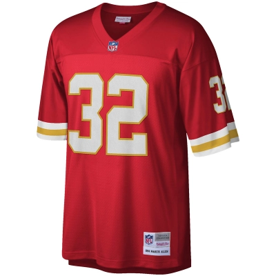 Men's Kansas City Chiefs Marcus Allen Mitchell & Ness Red Legacy Replica Jersey 01