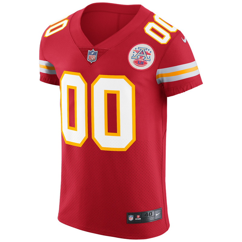 Men's Kansas City Chiefs Nike Red Vapor Untouchable Custom Elite Jersey