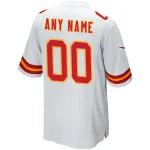 Men's Kansas City Chiefs Nike White Custom Game Jersey