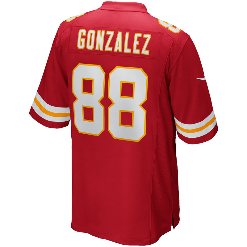 Men's Kansas City Chiefs Tony Gonzalez Nike Red Game Retired Player Jersey