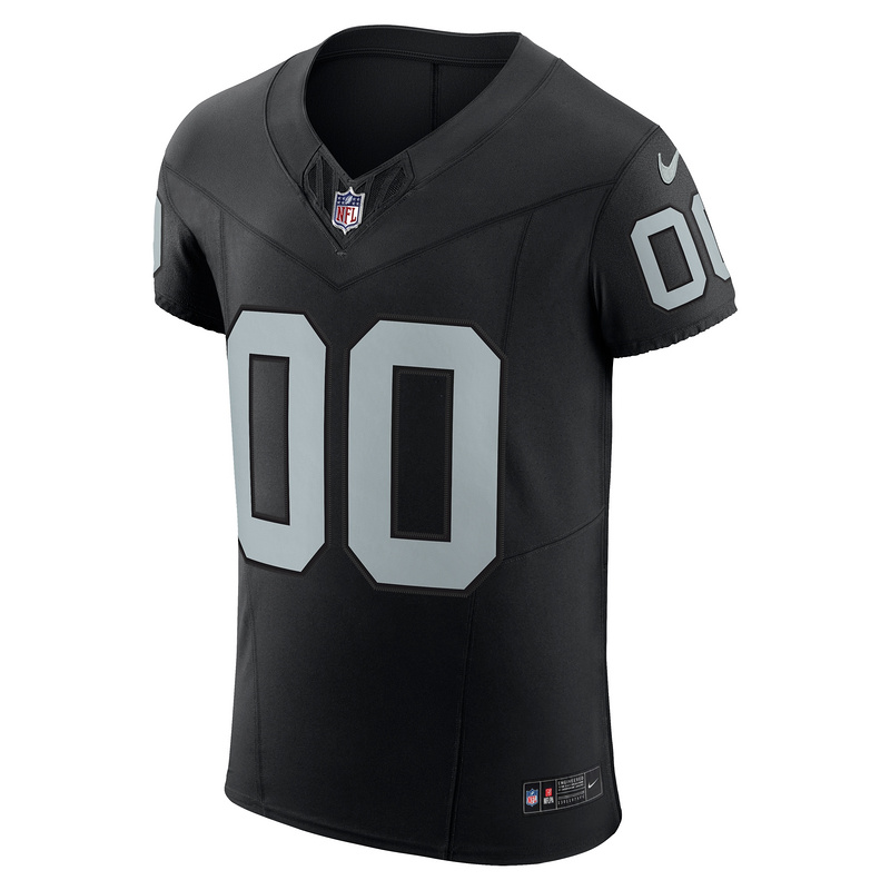 Men's Las Vegas Raiders Nike Black Vapor F.U.S.E. Elite Custom Jersey
