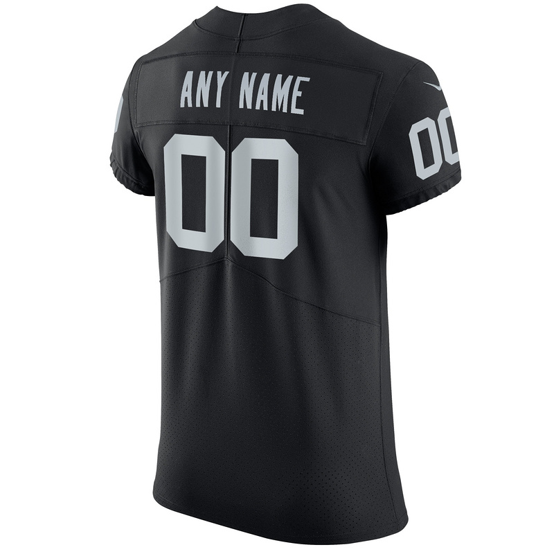 Men's Las Vegas Raiders Nike Black Vapor Untouchable Custom Elite Jersey