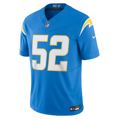 Men's Los Angeles Chargers Khalil Mack Nike Powder Blue Vapor F.U.S.E. Limited Jersey 01