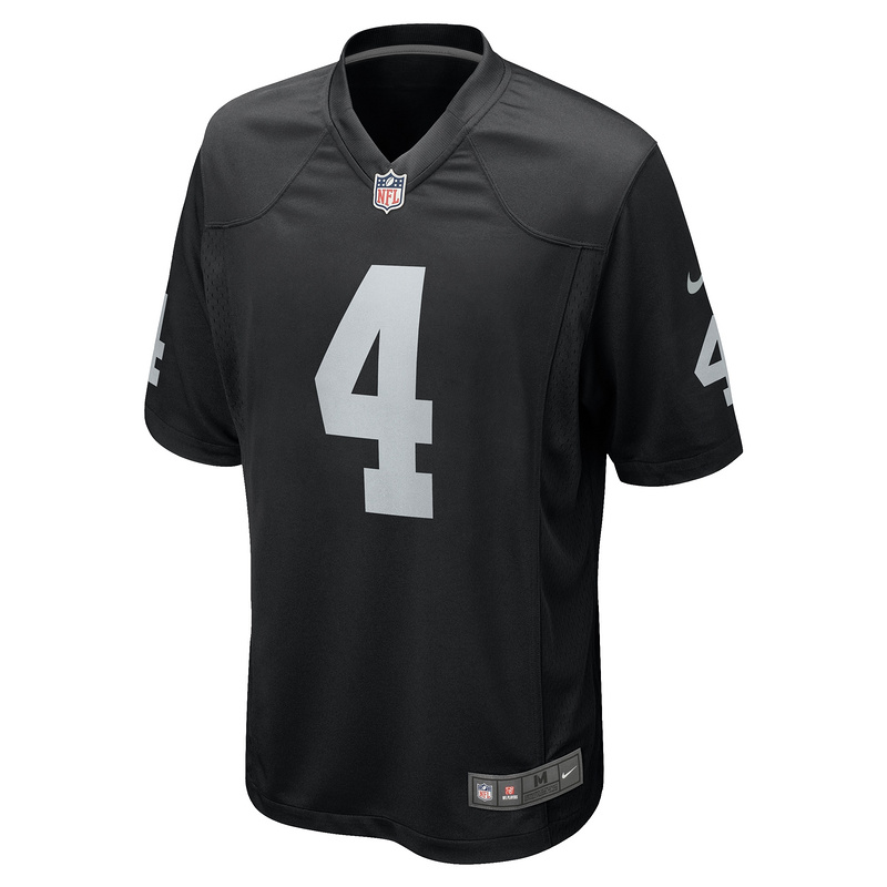 Men's Las Vegas Raiders Aidan O'Connell Nike Black Game Jersey