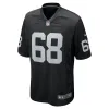 Men's Las Vegas Raiders Andre James Nike Black Game Jersey