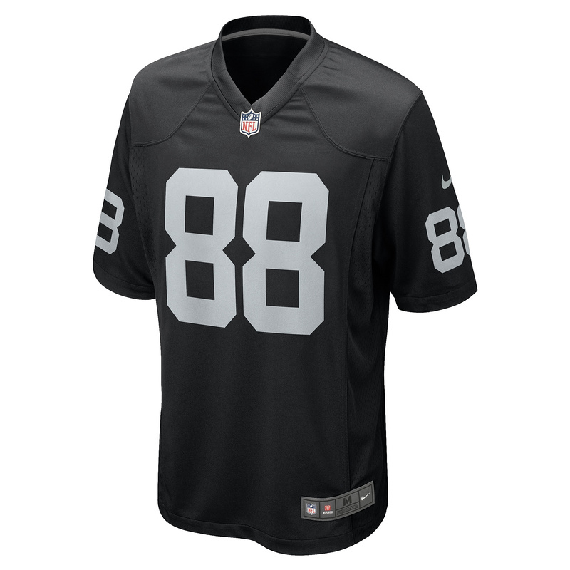 Men's Las Vegas Raiders Antoine Wesley Nike Black Team Game Jersey