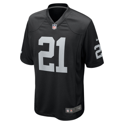 Men's Las Vegas Raiders Cliff Branch Nike Black Retired Player Game Jersey 01