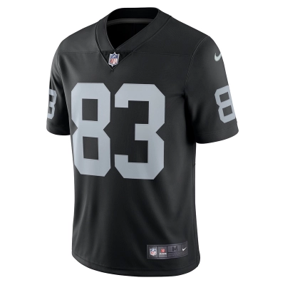 Men's Las Vegas Raiders Darren Waller Nike Black Limited Jersey 01