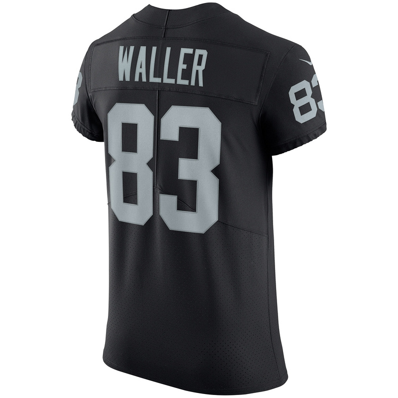 Men's Las Vegas Raiders Darren Waller Nike Black Vapor Elite Jersey
