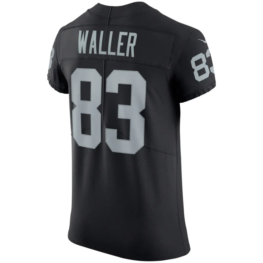 Men's Las Vegas Raiders Darren Waller Nike Black Vapor Elite Jersey