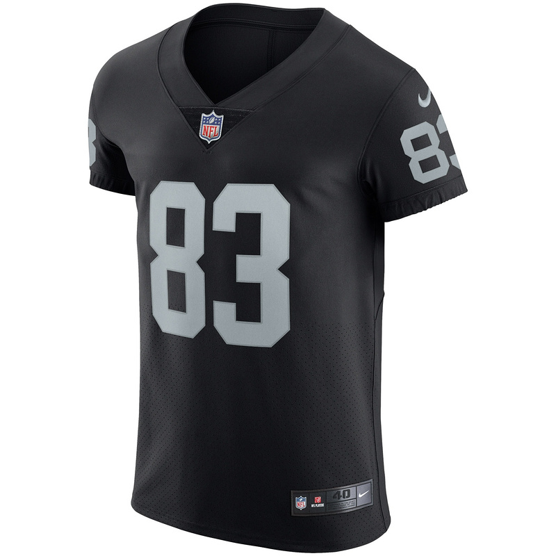 Men's Las Vegas Raiders Darren Waller Nike Black Vapor Elite Jersey