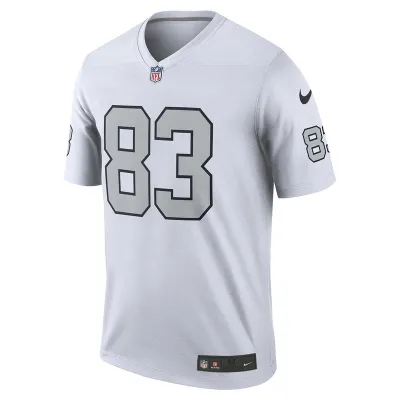 Men's Las Vegas Raiders Darren Waller Nike White Alternate Legend Jersey 01