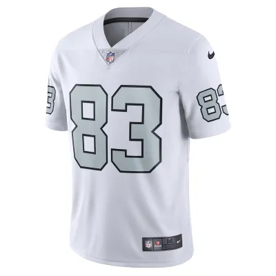 Men's Las Vegas Raiders Darren Waller Nike White Alternate Vapor Limited Jersey 01