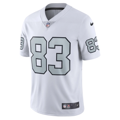 Men's Las Vegas Raiders Darren Waller Nike White Alternate Vapor Limited Jersey 01