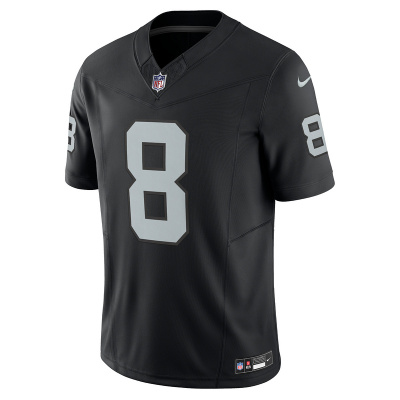 Men's Las Vegas Raiders Josh Jacobs Nike Black Vapor F.U.S.E. Limited Jersey 01