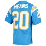 1994 Natrone Means Mitchell & Ness Powder Blue Authentic Throwback Retired Player Jersey