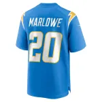 Men's Los Angeles Chargers Dean Marlowe Nike Powder Blue Team Game Jersey