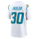 Men's Los Angeles Chargers Austin Ekeler Nike White Game Jersey