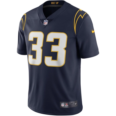 Men's Los Angeles Chargers Derwin James Nike Navy Alternate Vapor Limited Jersey 01