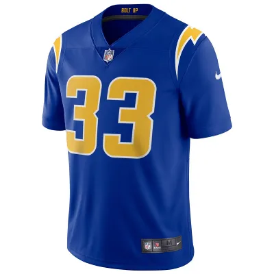 Men's Los Angeles Chargers Derwin James Nike Royal 2nd Alternate Vapor Limited Jersey 01