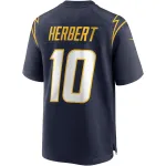 Men's Los Angeles Chargers Justin Herbert Nike Navy Game Jersey