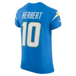 Men's Los Angeles Chargers Justin Herbert Nike Powder Blue Vapor F.U.S.E. Elite Jersey