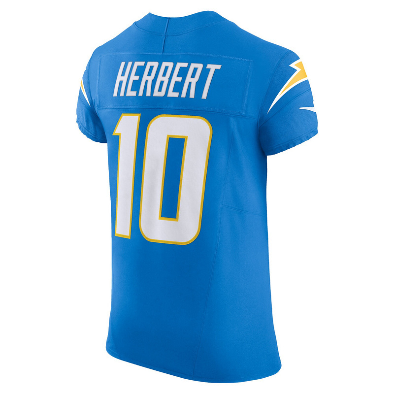 Men's Los Angeles Chargers Justin Herbert Nike Powder Blue Vapor F.U.S.E. Elite Jersey