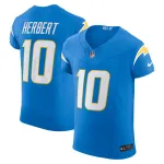Men's Los Angeles Chargers Justin Herbert Nike Powder Blue Vapor F.U.S.E. Elite Jersey
