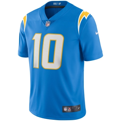 Men's Los Angeles Chargers Justin Herbert Nike Powder Blue Vapor Limited Jersey 01