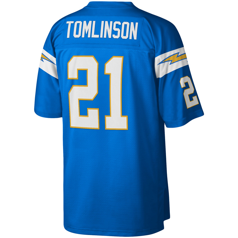 Los Angeles Chargers LaDainian Tomlinson Mitchell & Ness Powder Blue Legacy Replica Jersey