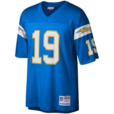 Men's Los Angeles Chargers Lance Alworth Mitchell & Ness Powder Blue Legacy Replica Jersey 01