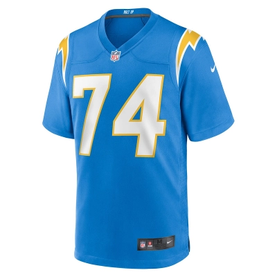 Men's Los Angeles Chargers Matt Kaskey Nike Powder Blue Team Game Jersey 01