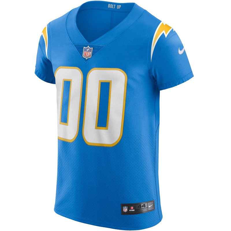 Men's Los Angeles Chargers Nike Powder Blue Vapor Elite Custom Jersey