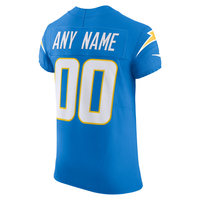 Men's Los Angeles Chargers Nike Powder Blue Vapor F.U.S.E. Elite Custom Jersey