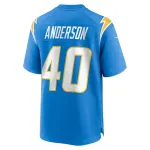 Men's Los Angeles Chargers Stephen Anderson Nike Powder Blue Game Jersey
