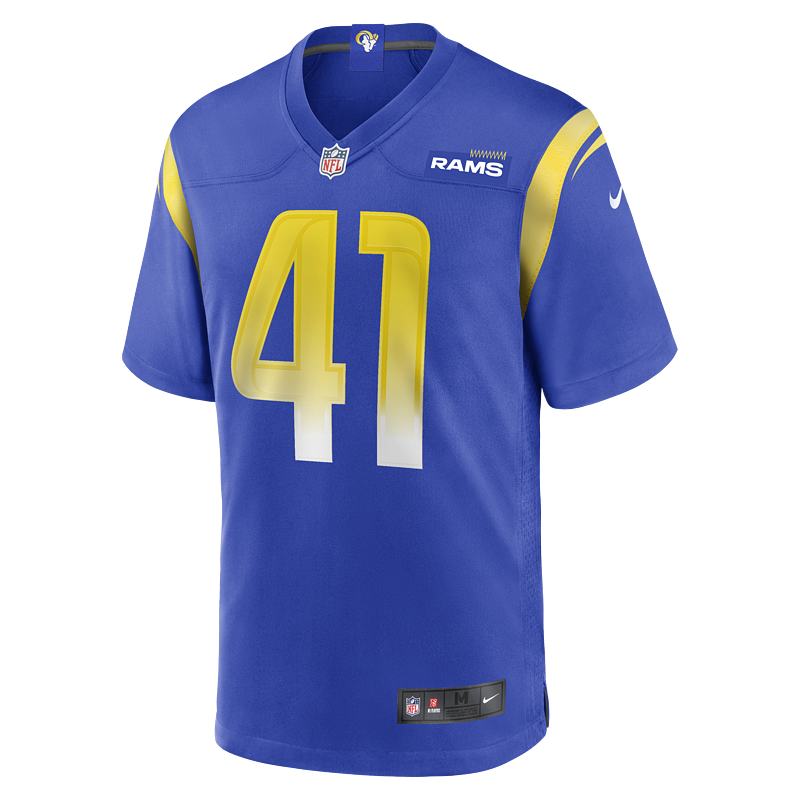 Men's Los Angeles Rams Cameron McCutcheon Nike Royal Game Jersey