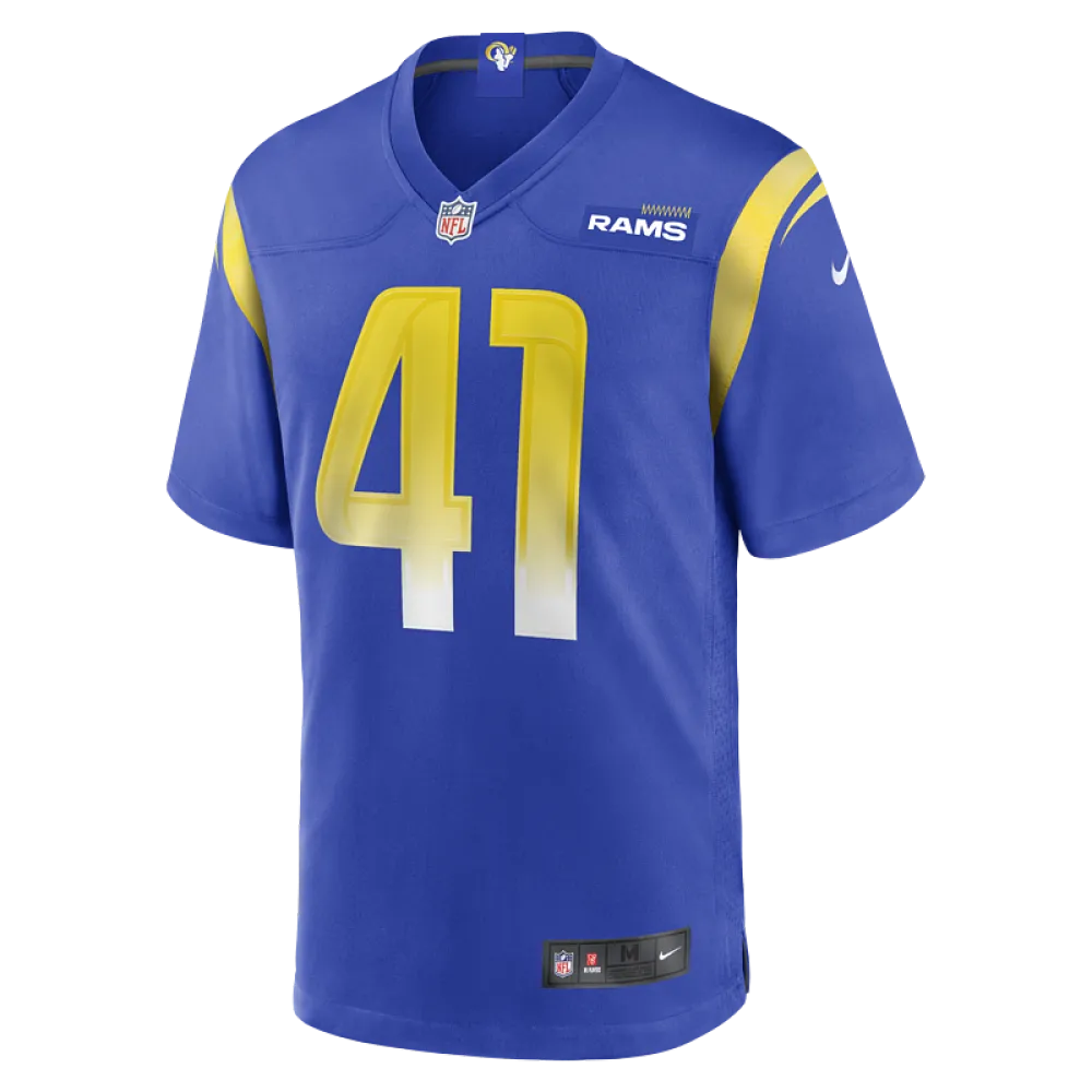 Men's Los Angeles Rams Cameron McCutcheon Nike Royal Game Jersey