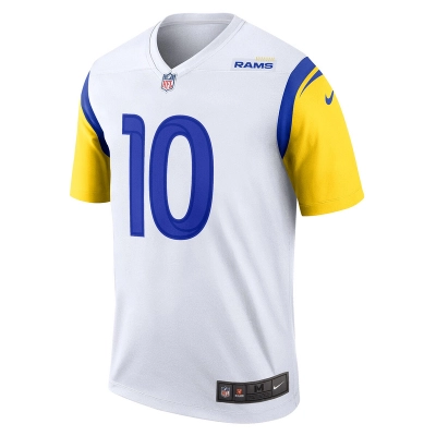 Men's Los Angeles Rams Cooper Kupp Nike White Legend Jersey 01