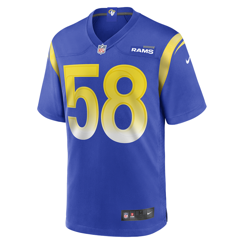 Men's Los Angeles Rams DeAndre Square Nike Royal Game Jersey